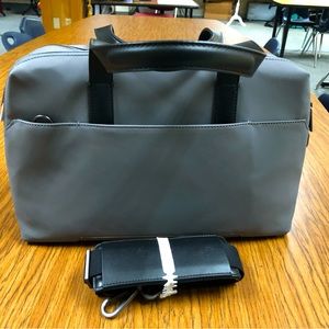 New No Tag AWAY EVERYWHERE Travel Duffel Bag 16” GRAY